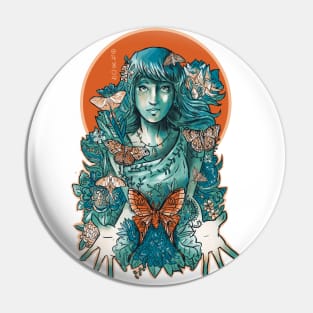 Forest fairy green Pin