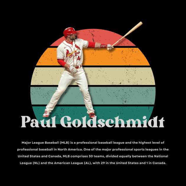 Paul Goldschmidt Vintage Vol 01 by Gojes Art