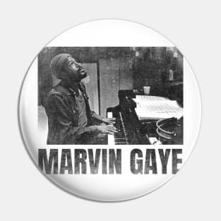 marvin gaye simple urban black n white Pin