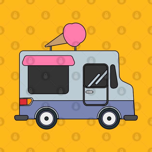 Ice cream truck by Birdbox