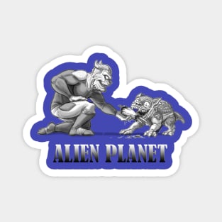 Alien Planet - Feeding Time Magnet