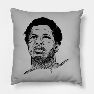 Gervonta Davis Sketch Pillow