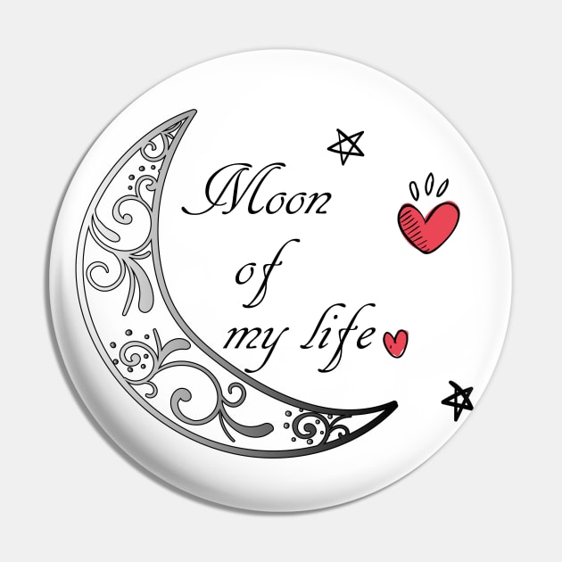 moon of my life- gifts for her Pin by maggzstyle