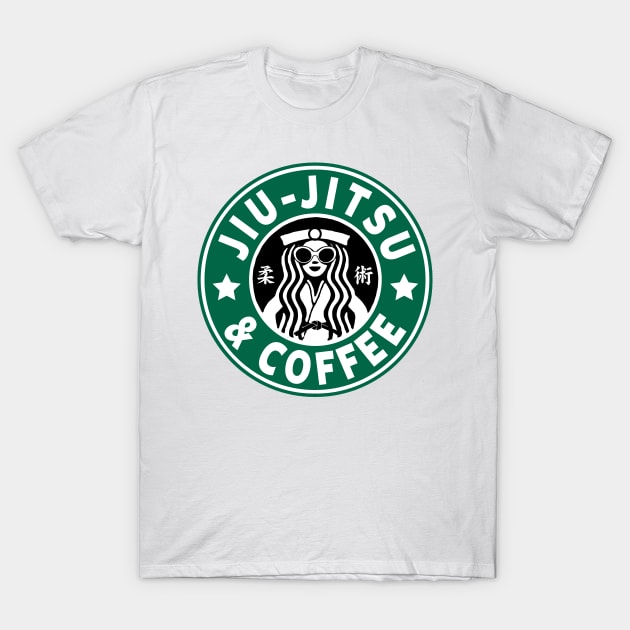 Funny Brazilian Jiu Jitsu - Bjj - Mma - Jiu Jitsu And Coffee T-Shirt Funny Brazilian Jiu Jitsu - Bjj - Mma - Jiu Jitsu And Coffee T-Shirt