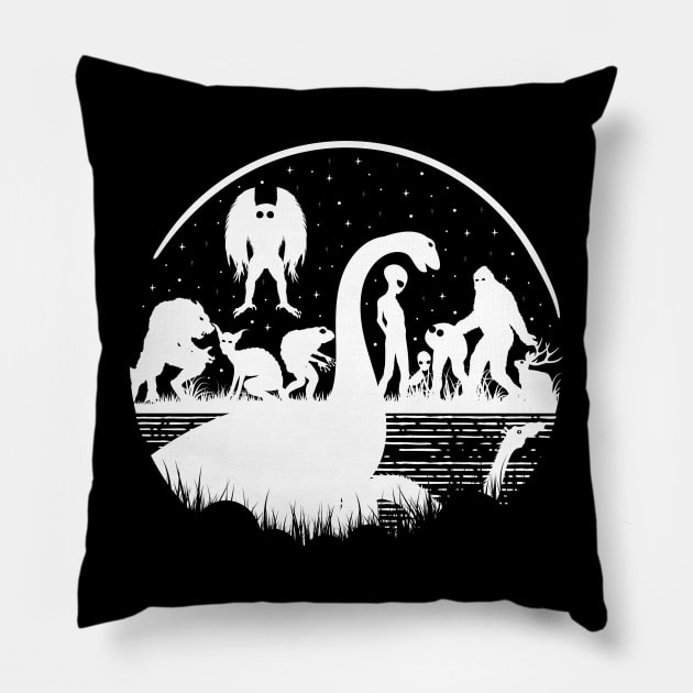 Cryptid Pillow by Tesszero