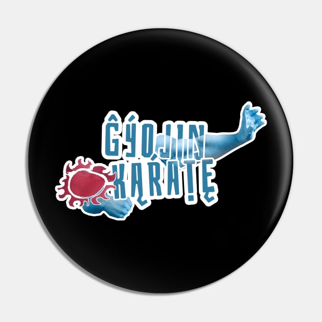 Giojin Karate Pin by clownescape