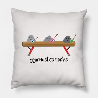 Gymnastics Rocks Pillow