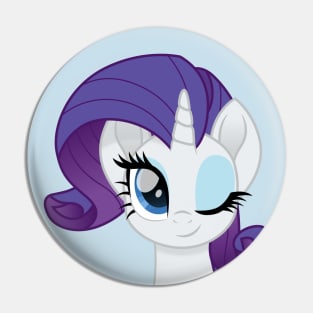 winking Rarity Pin