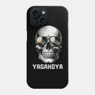 YAGAHOYA SKULL & SUNGLASSES Phone Case