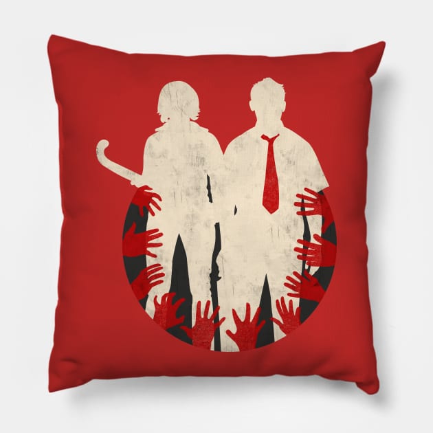 You've Got Red On You Pillow by William Henry Design