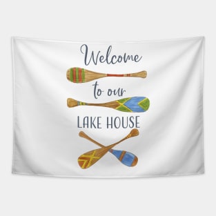 Welcome to our Lake House Tapestry