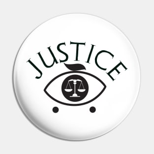 Stoic Virtues Justice Pin