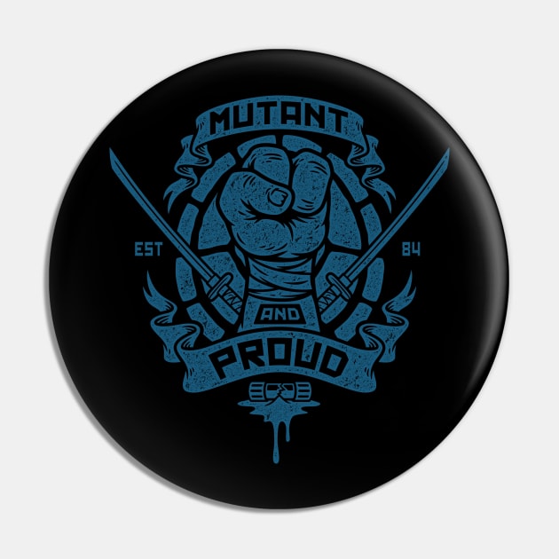 Mutant and Proud (Leo) Pin by BWartwork