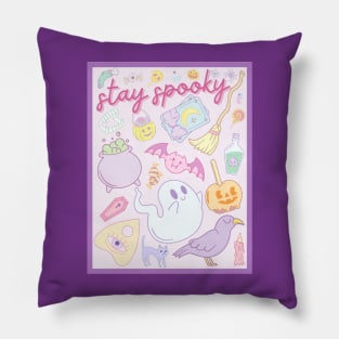 Cute Stay Spooky Season Halloween Pillow