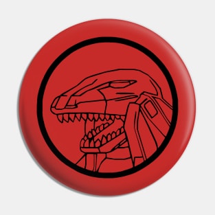 Red Ranger Zord Emblem T-Shirt Pin