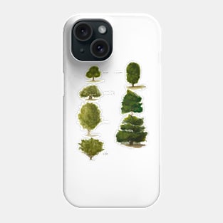 Trees of a Feather Phone Case