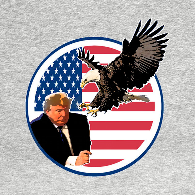 Disover Eagle Attack - Donald - T-Shirt