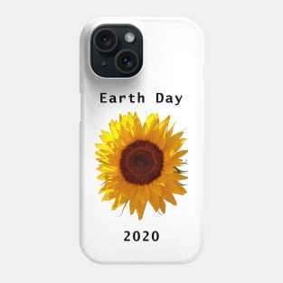 Sunflower for Earth Day Phone Case