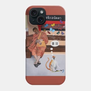 Sunyata - Monk and a Monkey Phone Case