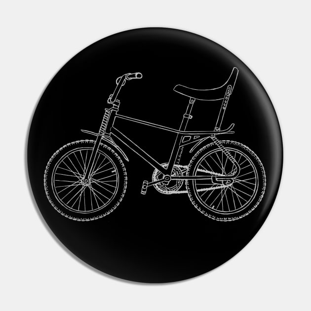 Classic bycicle Bicicross BH Pin by jaagdesign