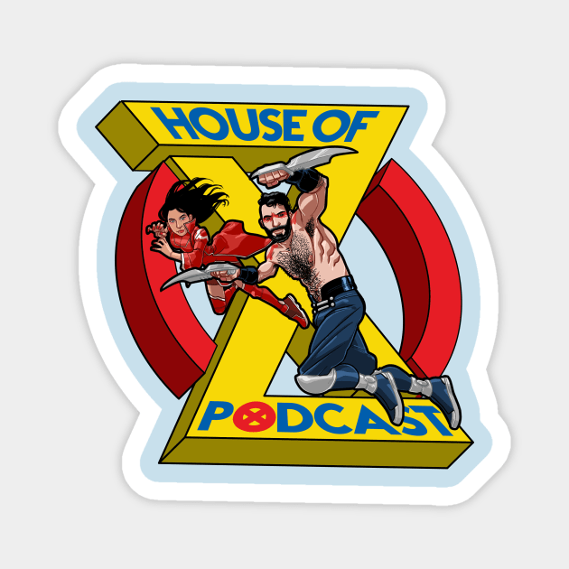 House of X Podcast Magnet by Warpath_Dylan