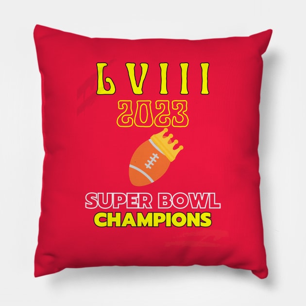 SUPER BOWL 2023 KANSAS CITY CHAMPIONS Pillow by Lolane