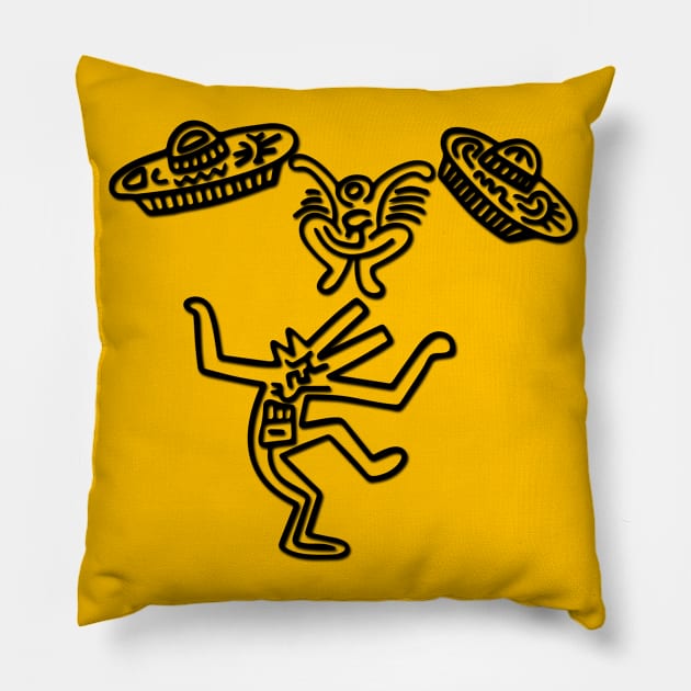 Pop Art Pillow by GraphicMonas