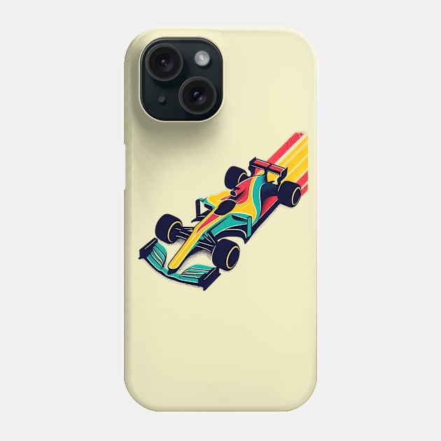 formula 1 car Phone Case by TaevasDesign