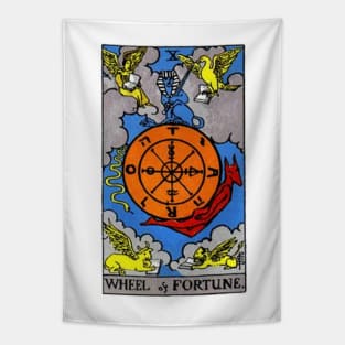 Wheel of Fortune Tarot Tapestry