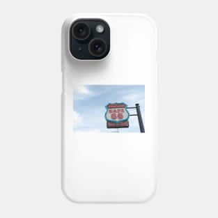 Route 66 sign for Cruisers Bar and Grill Phone Case