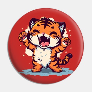 cute tiger Pin