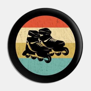 Retro Roller Skating Pin