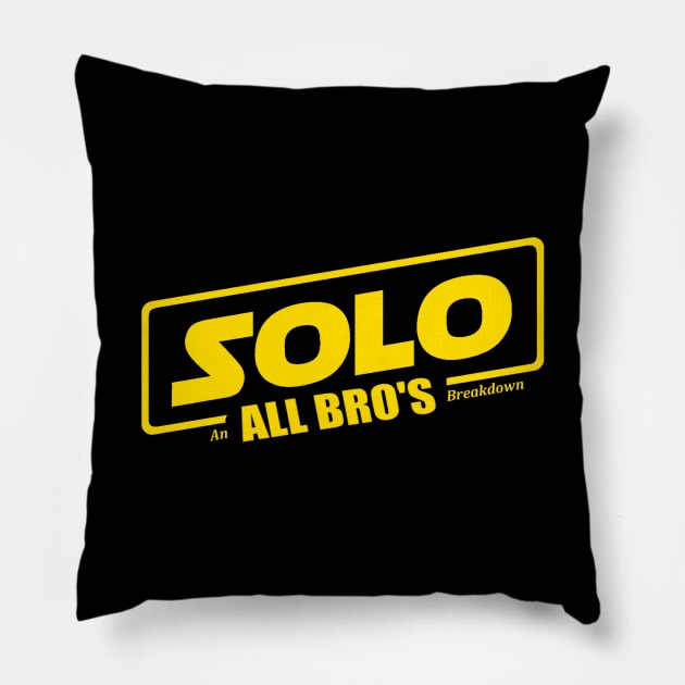 Solo Breakdown Pillow by TheAllBros