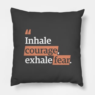 Inhale, Exhale (Light) Pillow