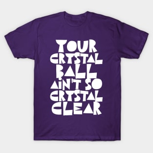 Crystal Pepsi Throwback Logo T-Shirt - White – Tee Luv