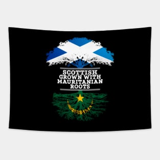 Scottish Grown With Mauritanian Roots - Gift for Mauritanian With Roots From Mauritania Tapestry