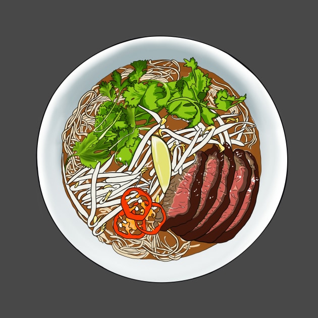 Vietnamese Beef Pho Noodles by smithandco