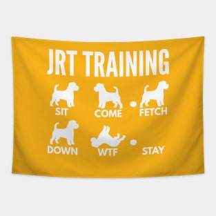 Jack Russell Terrier Training JRT Dog Tricks Tapestry