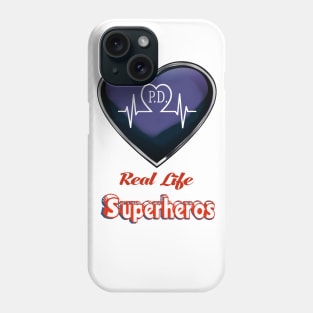 Police Officer Superhero Real P.D. Phone Case