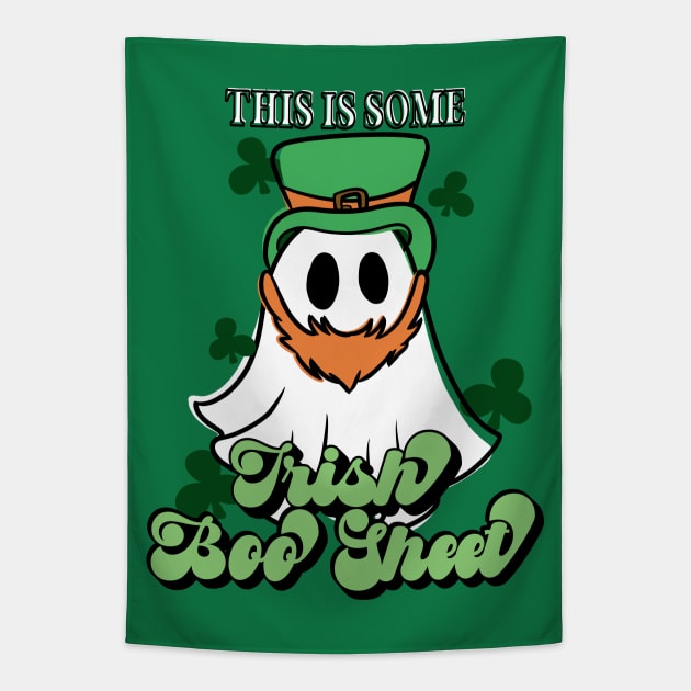 Irish Boo Sheet Tapestry by ShadowCatCreationsCo