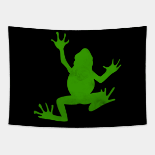 Green Frog Tapestry