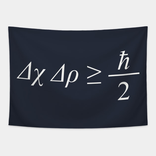 Heisenberg uncertainty principle Tapestry by Among the Leaves Apparel