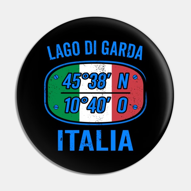 Lago Di Garda Garda Lake Garda Pin by RegioMerch