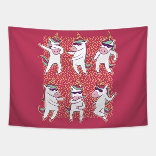 Dancing Unicorn Tapestry