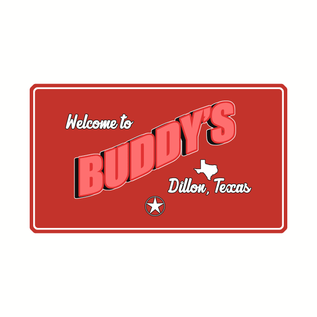 Buddy's Bar - Dillon, Texas by Clobberbox