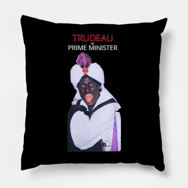 Vote Trudeau 2026 Pillow by Doctor Doom's Generic Latverian Storefront