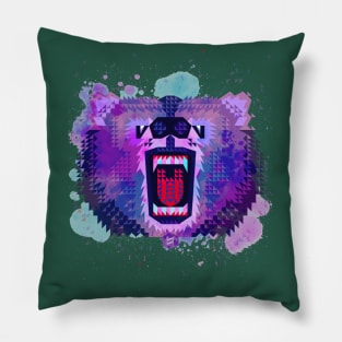 Geometric Bear Pillow