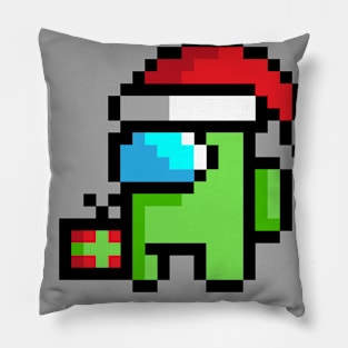 cute among us pixel kids Pillow