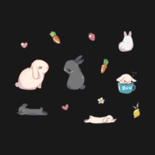 bunny sticker sheet T-Shirt