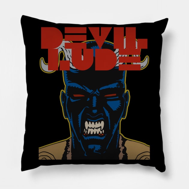 Devil Lude Pillow by Breakpoint